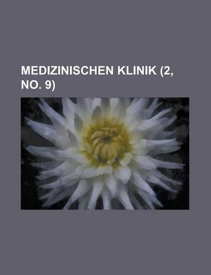 Book cover for Medizinischen Klinik (2, No. 9 )