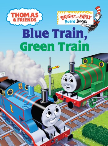 Book cover for Thomas & Friends: Blue Train, Green Train (Thomas & Friends)