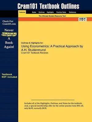 Book cover for Studyguide for Using Econometrics