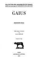 Book cover for Institutes