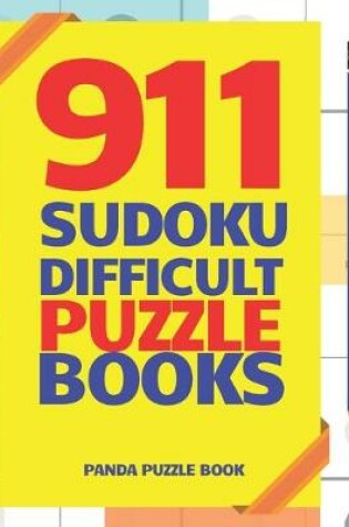 Cover of 911 Sudoku Difficult Puzzle Books