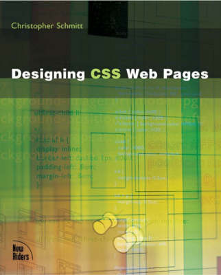 Book cover for Designing CSS Web Pages