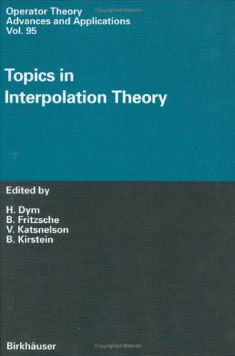 Book cover for Topics in Interpolation Theory