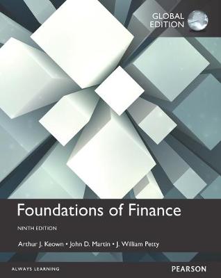 Book cover for Foundations of Finance, Global Edition