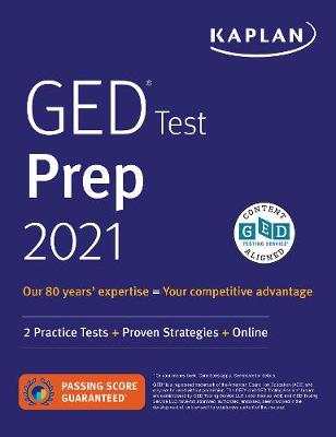 Book cover for GED Test Prep 2021
