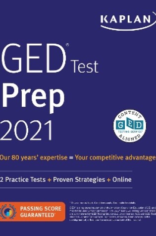 Cover of GED Test Prep 2021