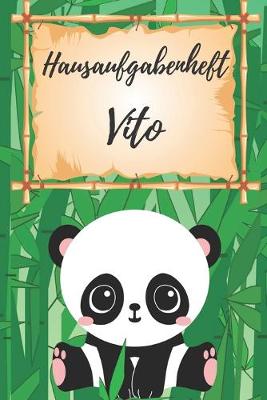 Book cover for Hausaufgabenheft Vito