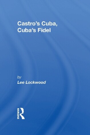 Cover of Castro's Cuba, Cuba's Fidel