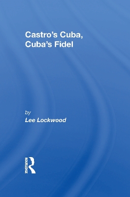 Book cover for Castro's Cuba, Cuba's Fidel