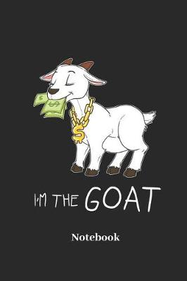 Book cover for I'm the Goat Notebook