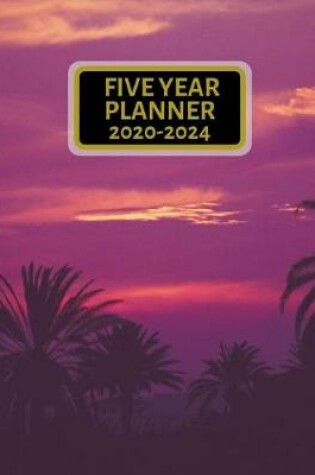 Cover of Five Year Planner 2020-2024