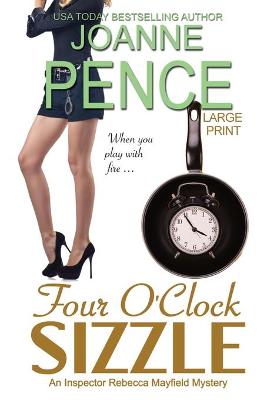 Book cover for Four O'Clock Sizzle [Large Print]