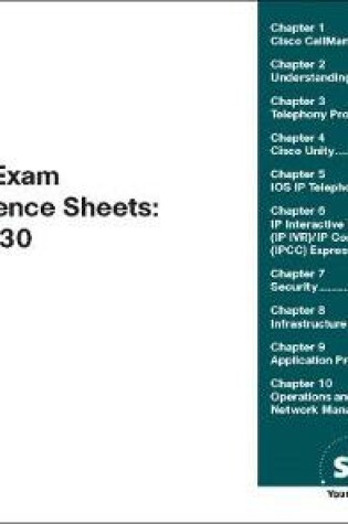 Cover of CCIE Voice Exam Quick Reference Sheets