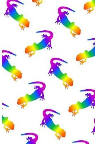 Cover of Rainbow Salamander Pattern Notebook