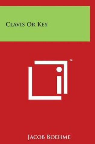 Cover of Clavis Or Key