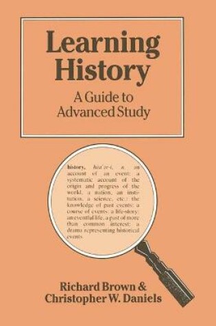 Cover of Learning History