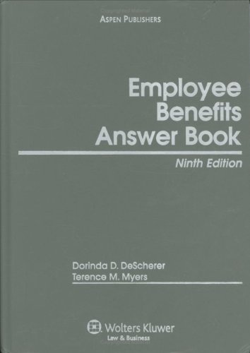 Book cover for Employee Benefits Answer Book, Ninth Edition