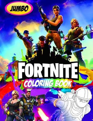 Book cover for Fortnite Coloring Book