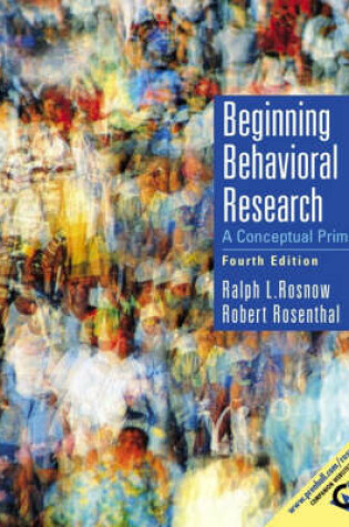 Cover of Statistics Without Maths for Psychology with                          Beginning Behavioral Research:A Conceptual Primer