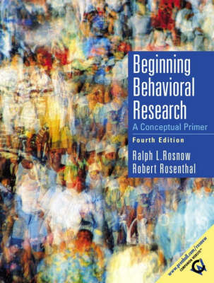 Book cover for Statistics Without Maths for Psychology with                          Beginning Behavioral Research:A Conceptual Primer