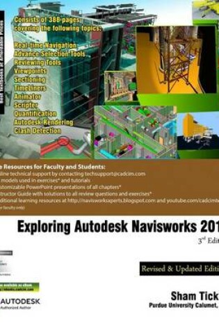 Cover of Exploring Autodesk Navisworks 2016, 3rd Edition