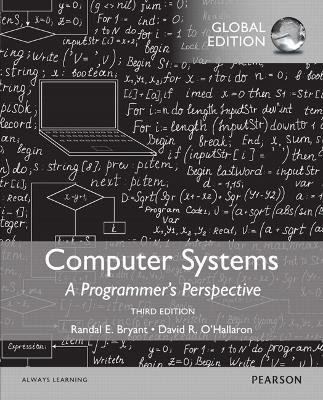 Book cover for Computer Systems: A Programmer's Perspective, Global Edition