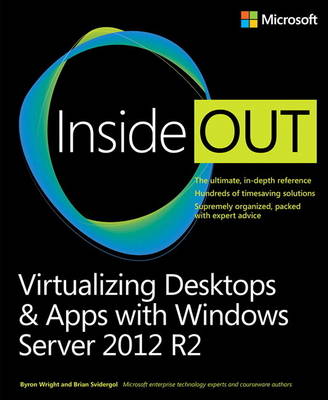 Book cover for Virtualizing Desktops and Apps with Windows Server 2012 R2 Inside Out