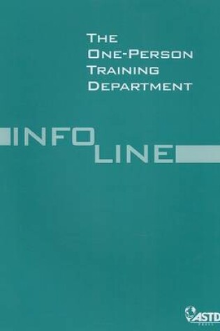 Cover of One-Person Training Department