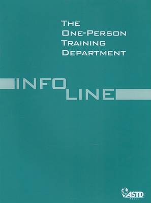 Book cover for One-Person Training Department