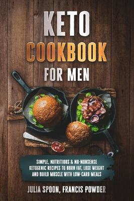 Book cover for Keto Cookbook for Men