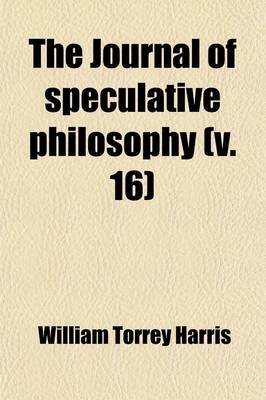 Book cover for The Journal of Speculative Philosophy (Volume 16)