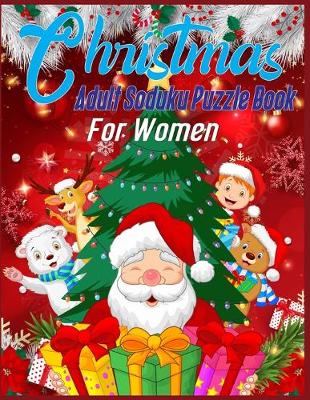 Book cover for Christmas Adult Soduku Puzzle Book For Women
