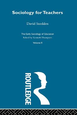 Book cover for Early Sociology Education Vol2