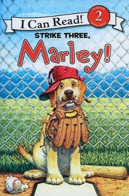 Book cover for Strike Three, Marley!