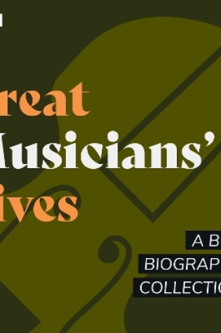 Cover of Great Musicians' Lives