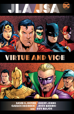 Book cover for JLA/JSA: Virtue and Vice (New Edition)