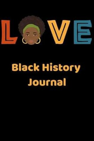 Cover of Black History Journal