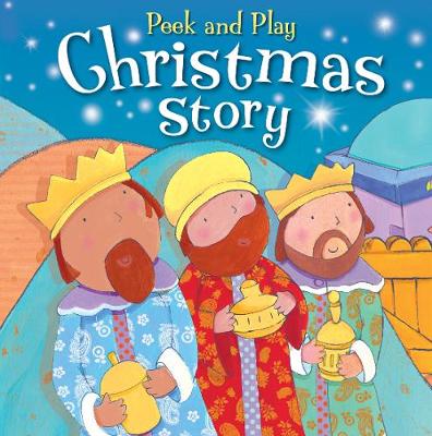 Book cover for Peek and Play Christmas Story