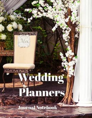 Book cover for Wedding Planners Journal Notebook