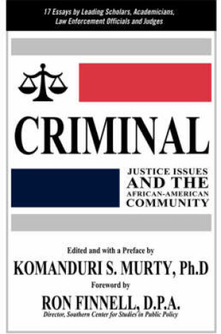 Cover of Criminal Justice Issues and the African-American Community