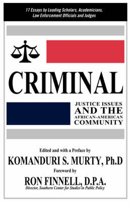 Book cover for Criminal Justice Issues and the African-American Community