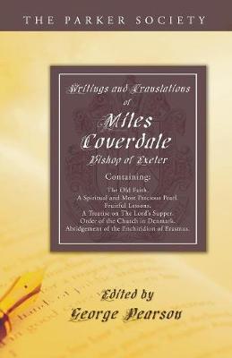 Book cover for Writings and Translations of Miles Coverdale, Bishop of Exeter