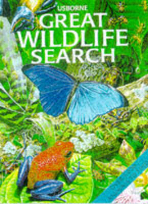 Book cover for Usborne Great Wildlife Search