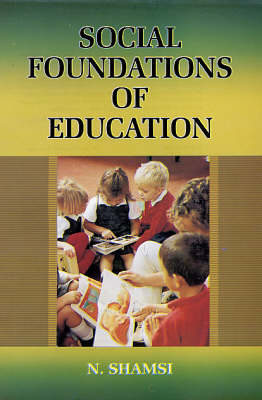 Book cover for Social Foundations of Education