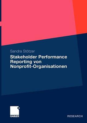 Book cover for Stakeholder Performance Reporting Von Nonprofit-Organisationen