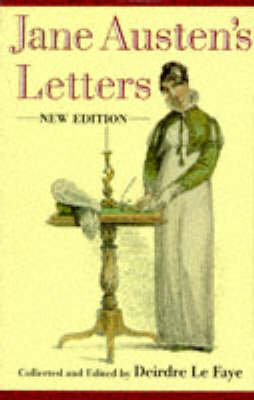 Book cover for Jane Austen's Letters