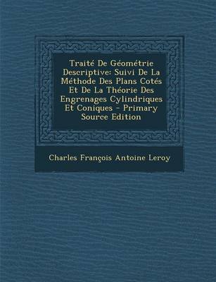 Book cover for Traite de Geometrie Descriptive