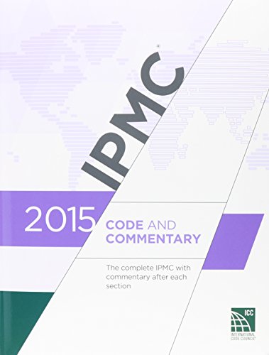 Book cover for 2015 International Property Maintenance Code Commentary.