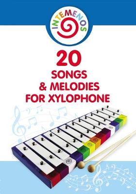 Book cover for 20 songs and melodies for xylophone