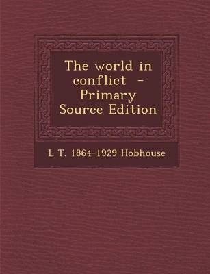 Book cover for The World in Conflict